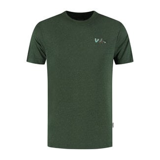 Blue LOOP Originals Denimcel Beach Vibes T-shirt - Deep Forest