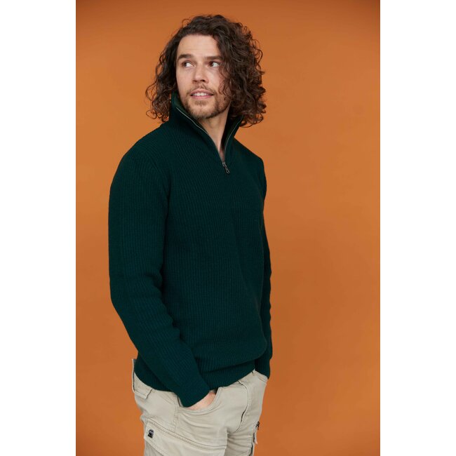 Essential Nautic Sweater - Dark Green