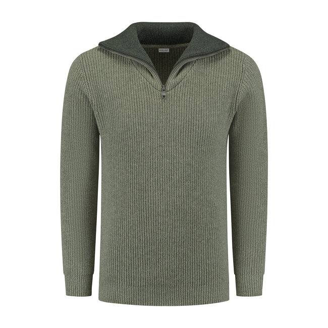Essential Nautic Sweater - Mid Green