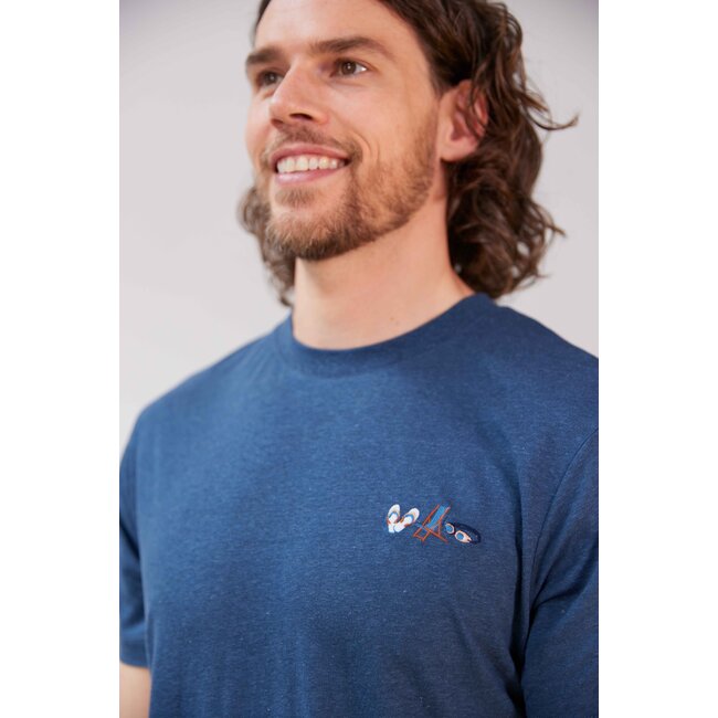 Denimcel Beach Vibes T-shirt - Indigo