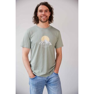 Refibra Sundown T-shirt - Iceberg Green