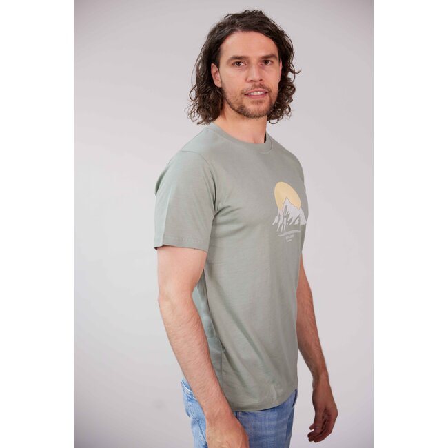 Refibra Sundown T-shirt - Iceberg Green