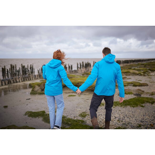 Wadden Outdoorjas - Blauw