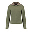 Essential Nautic Cardigan - Mid Green