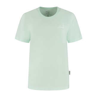 Blue LOOP Originals Refibra Palmsurf T-shirt - Bleached Aqua