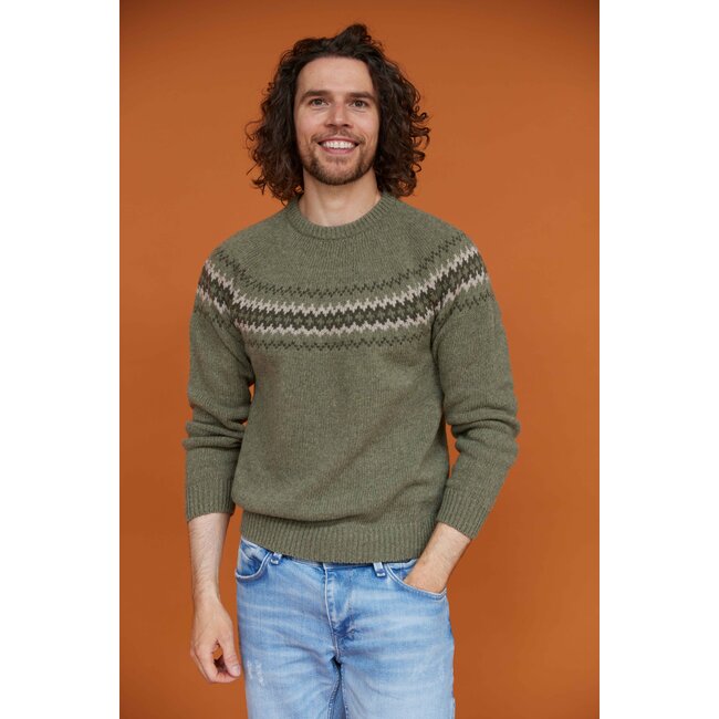Nordic Sweater - Mid Green