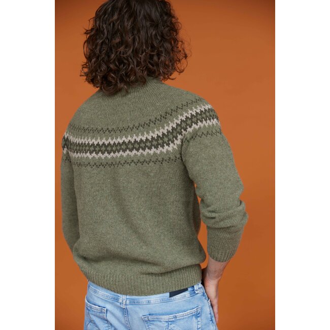 Nordic Sweater - Mid Green