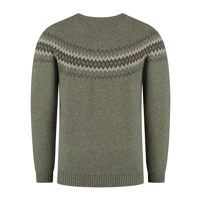 Nordic Sweater - Mid Green