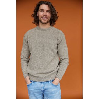 Blue LOOP Originals Ritorti Sweater - Green Melange