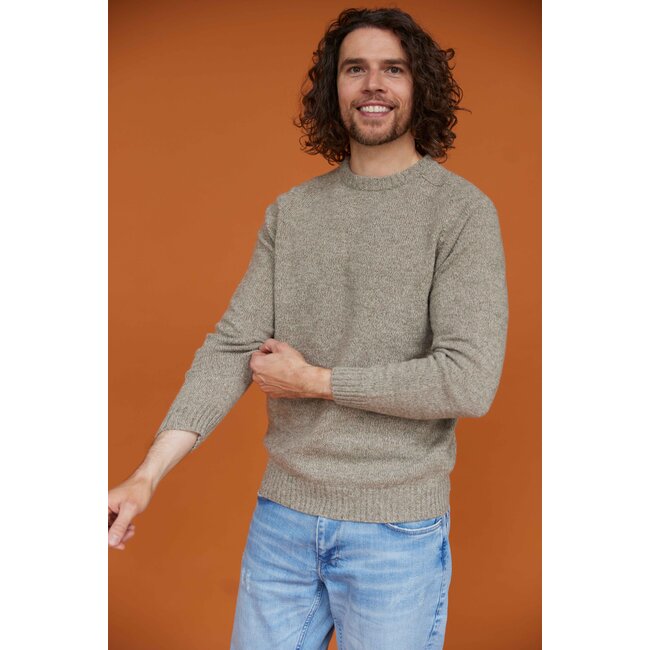 Ritorti Sweater - Green Melange
