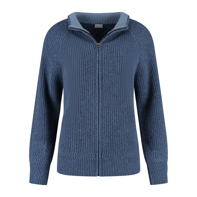 Essential Nautic Cardigan - Sea Blue