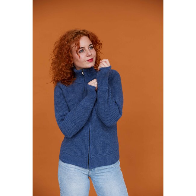 Essential Nautic Cardigan - Sea Blue