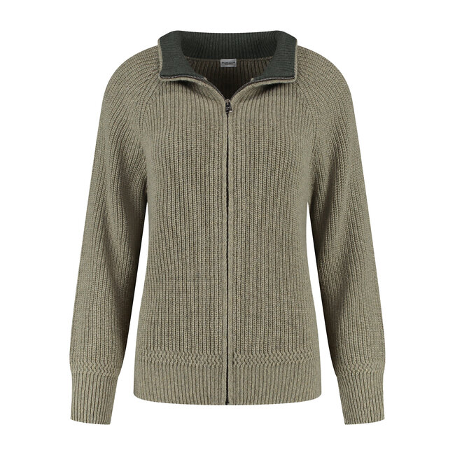 Essential Nautic Cardigan - Light Green