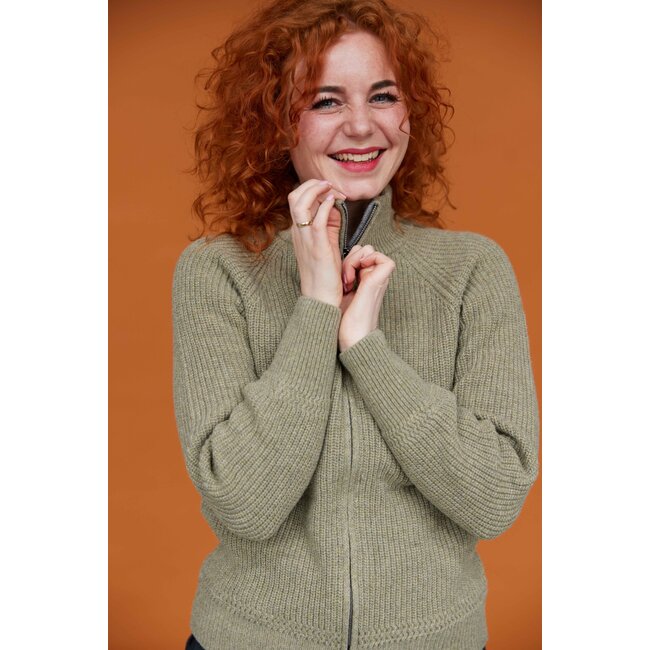 Essential Nautic Cardigan - Light Green