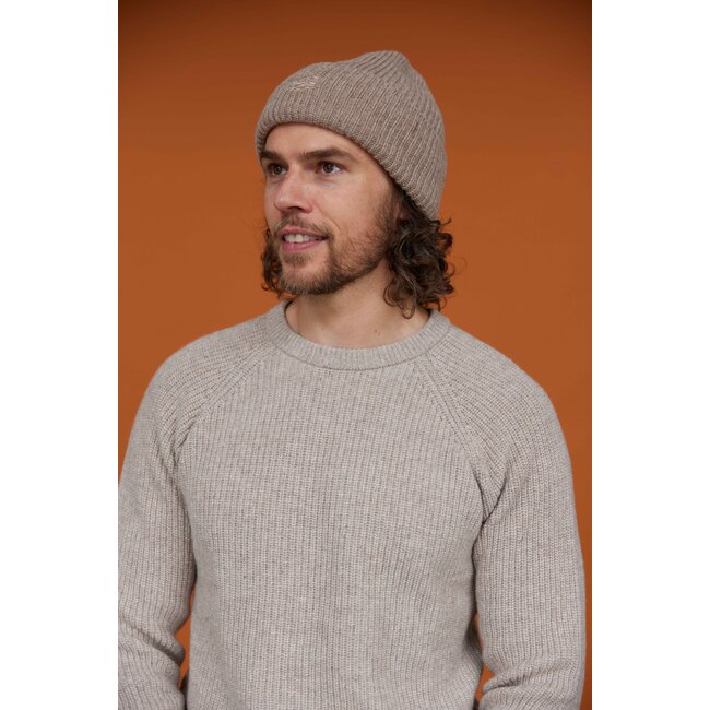 Essential Crewe Sweater - Beige