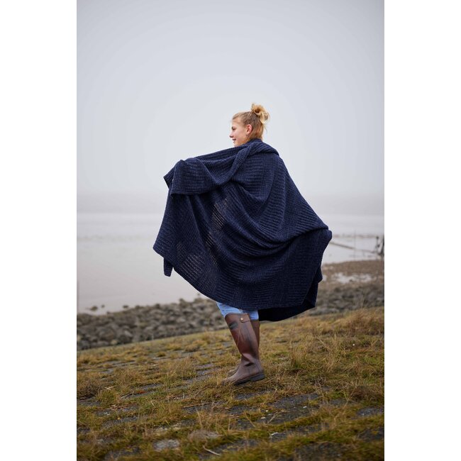 Harlingen Plaid - Navy Melange