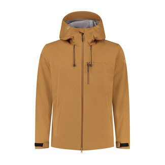 Blue LOOP Originals Virga Shell Rainjacket - Camel