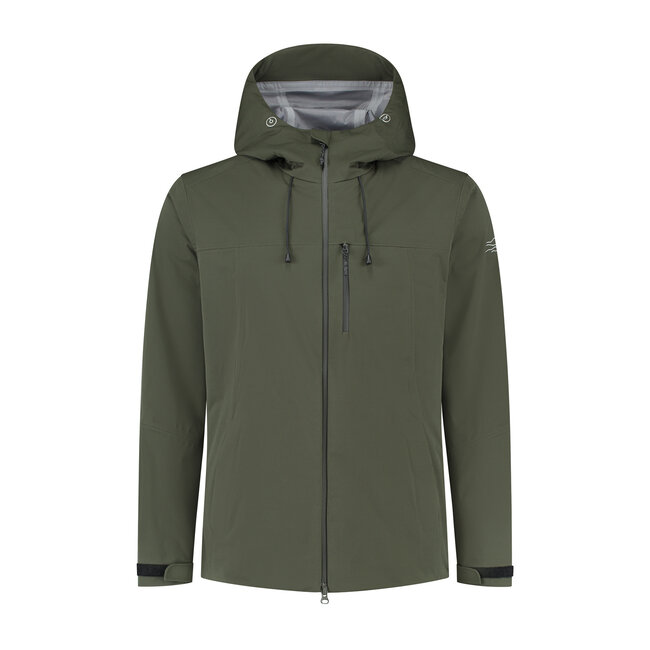 Virga Shell Rainjacket - Dark Green