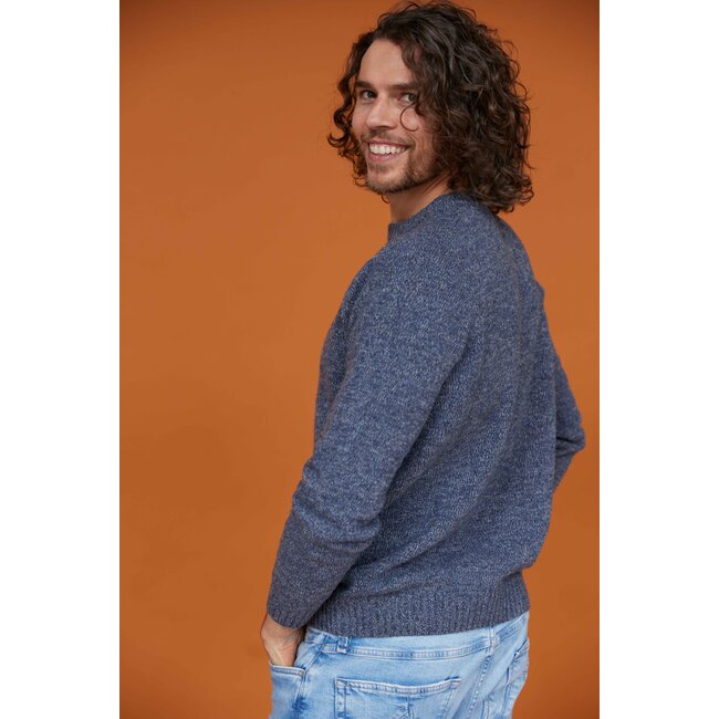 Ritorti Sweater - Blue Melange