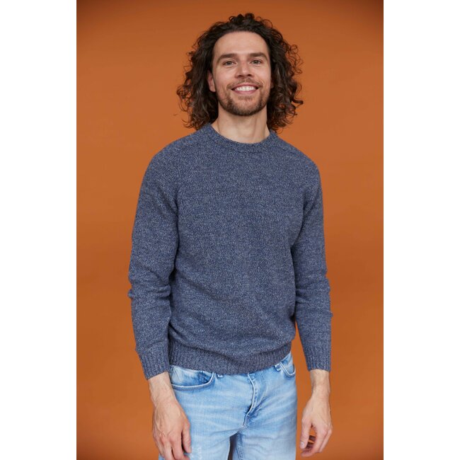 Ritorti Sweater - Blue Melange