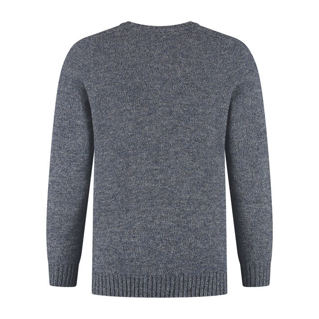 Ritorti Sweater - Blue Melange