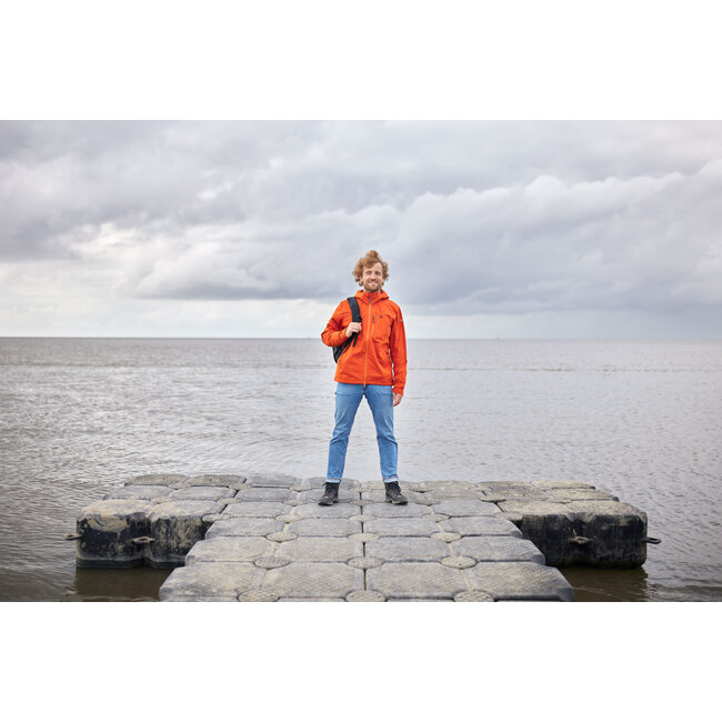 Virga Shell Rainjacket - Rust