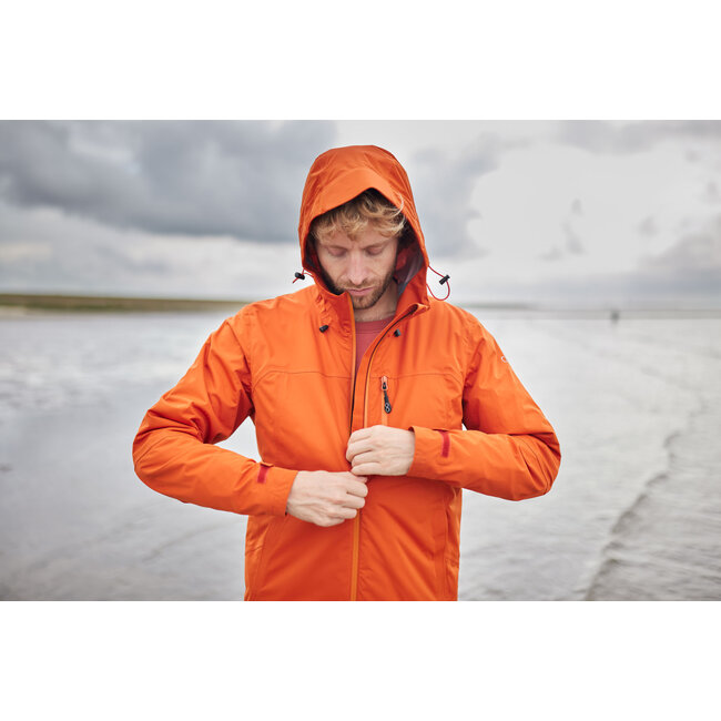 Virga Shell Rainjacket - Rust