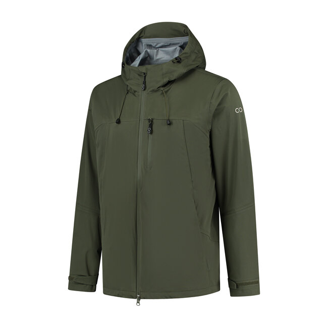 Virga Shell Rainjacket - Botanic Green