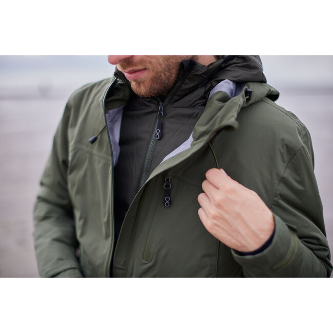 Virga Shell Rainjacket - Botanic Green