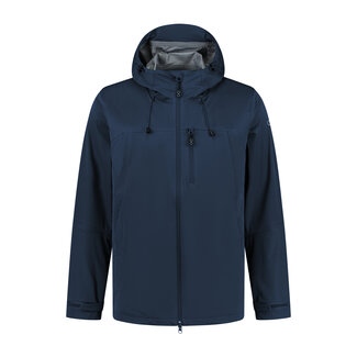 Virga Shell Rainjacket - Dress Blue