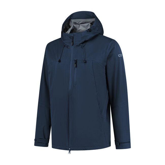 Virga Shell Rainjacket - Dress Blue