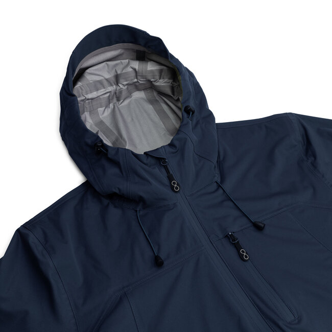 Virga Shell Rainjacket - Dress Blue