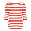 SaXcell Stripe Longsleeve - White / Red