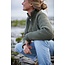 Harlingen Full Zip Sweater - Kaki