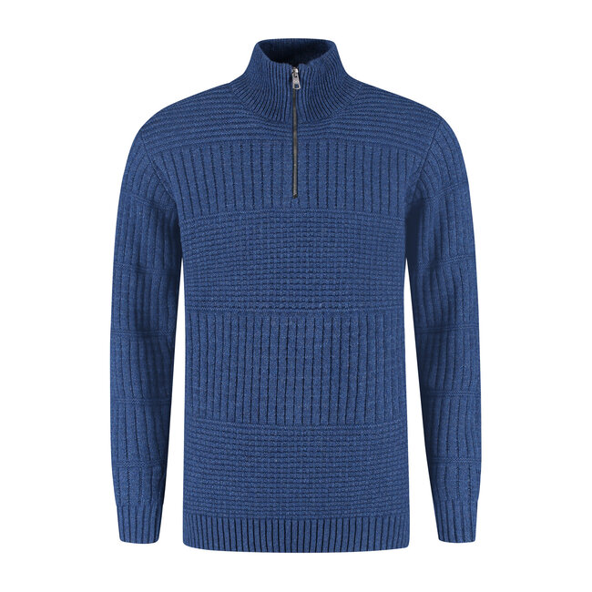 Harlingen Half Zip Sweater - Navy