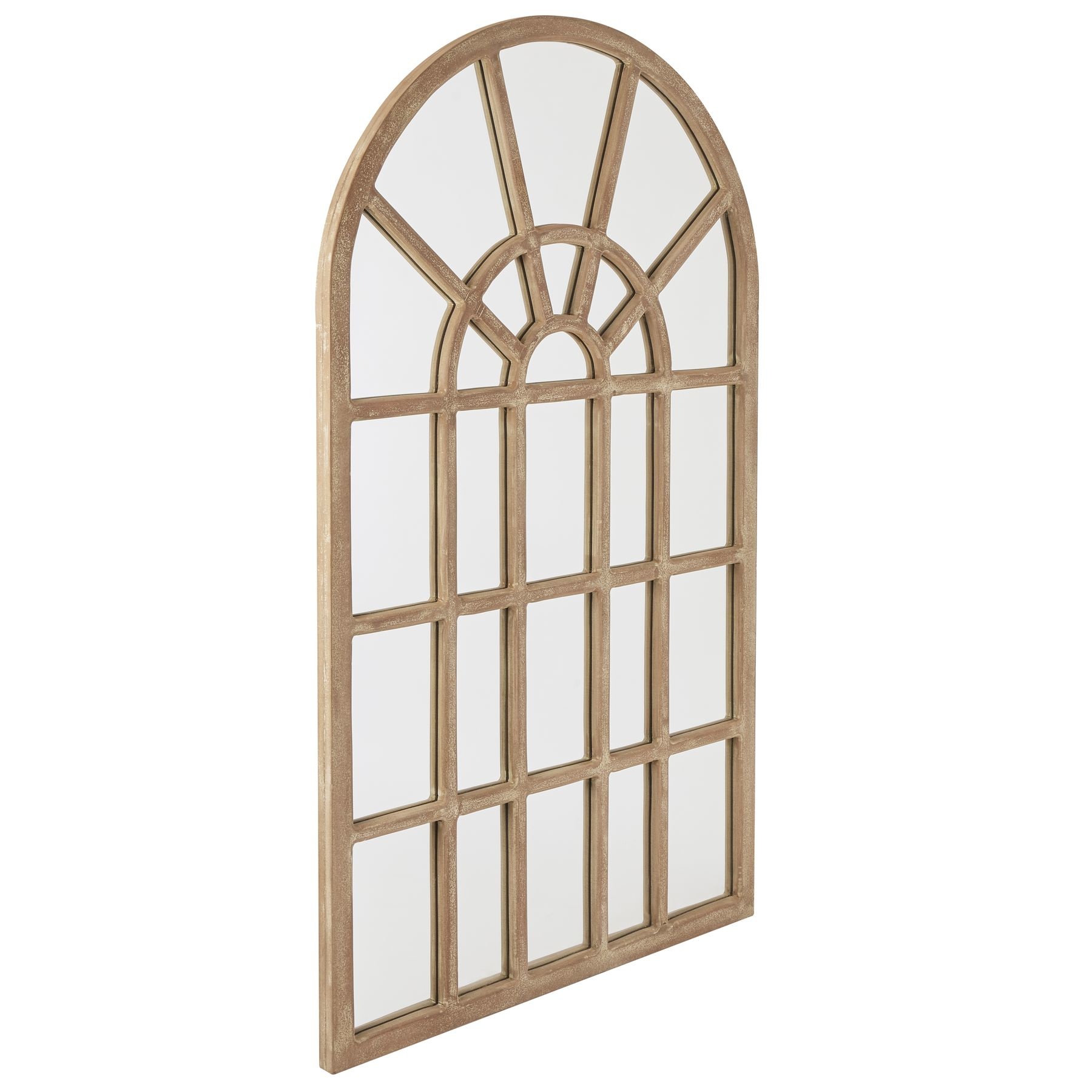 Highgrove Arched Paned Wall Mirror The Home Style The Home Style