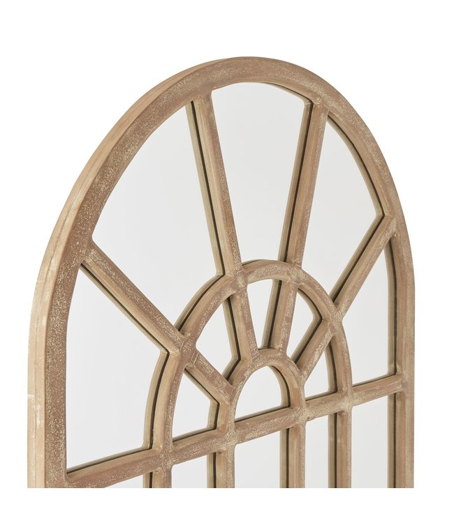 Highgrove Arched Paned Wall Mirror The Home Style The Home Style