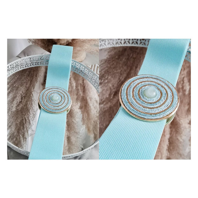 Pasek na gumie Morena TURQUOISE