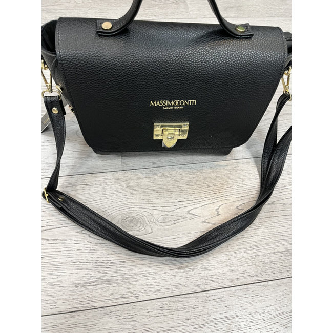Beautiful shoulder bag Sonia BLACK