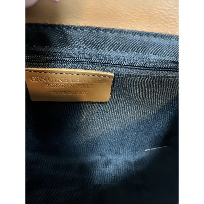 Leather crossbody bag Bird CAMEL