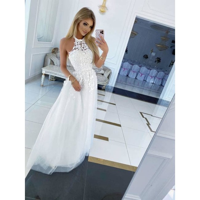 Długa suknia ślubna Lolita WHITE