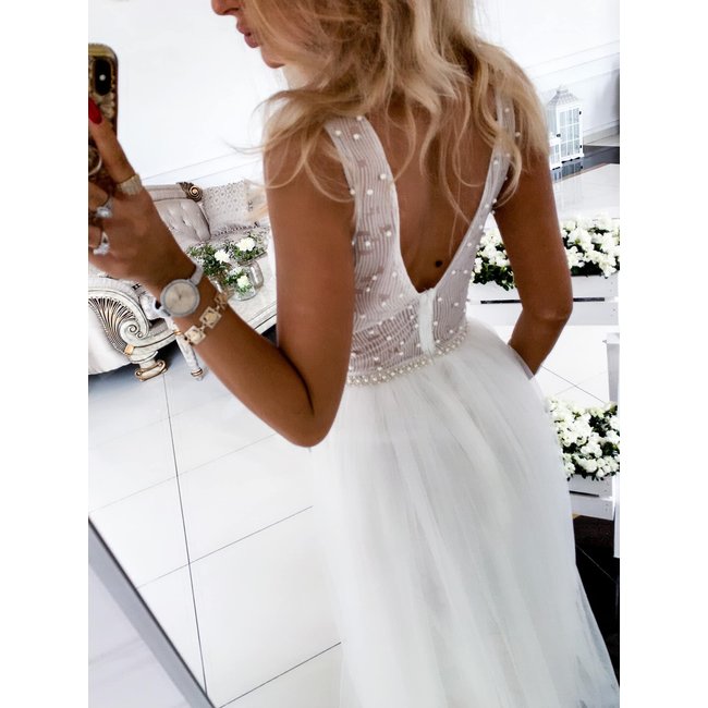 La robe longue de mariée Bugatti WHITE