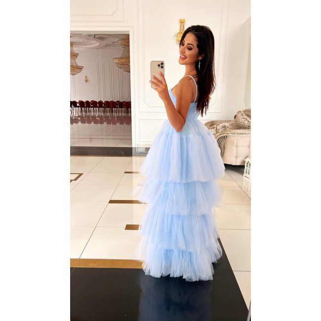 Long occasion dress Wedding BABY BLUE