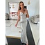 Robe longue de ceremonie Isa SILVER