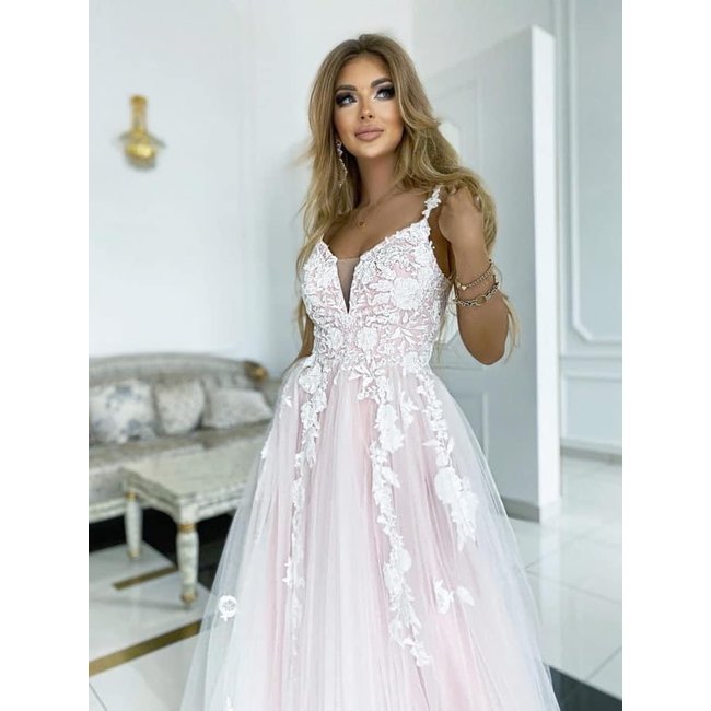La robe longue de mariée Garden PINK