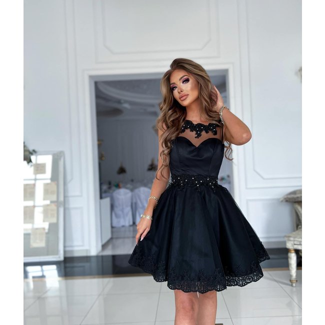 Feestjurk Short Gigi BLACK