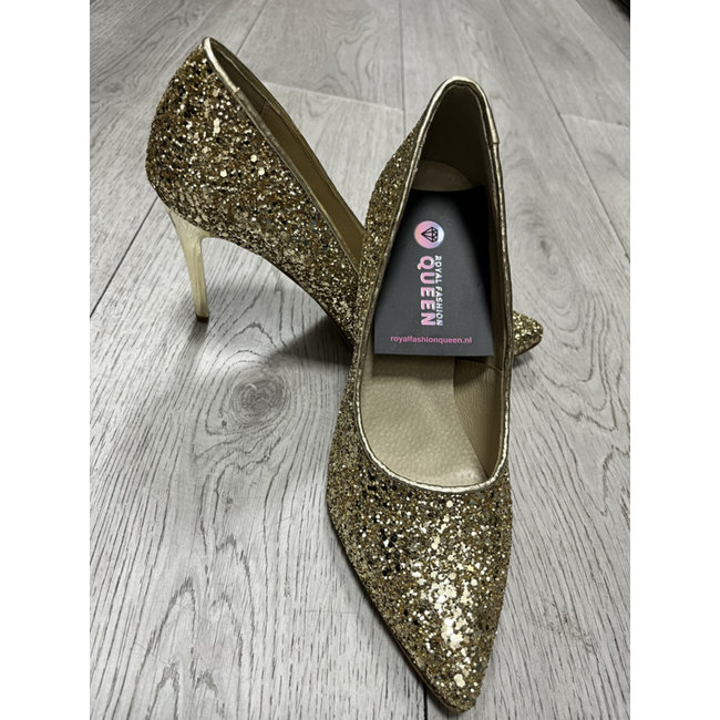 Szpilki Glamour GOLD