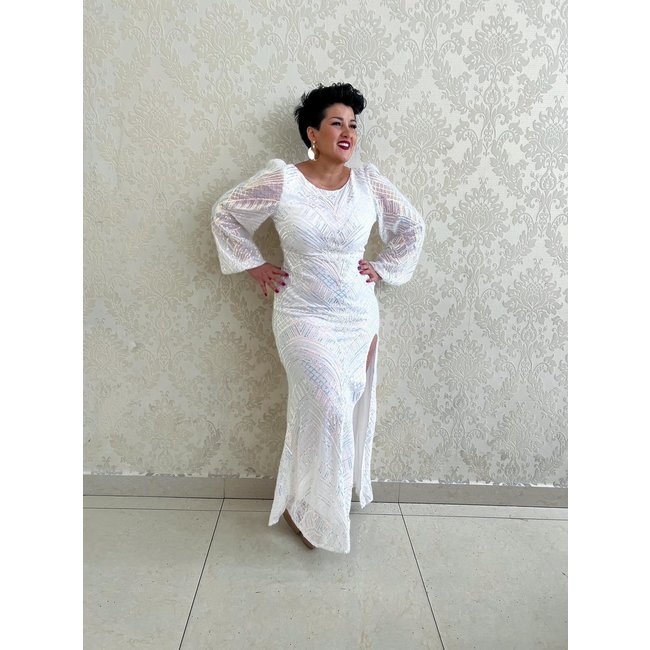 Trouwjurk Cuba long WHITE