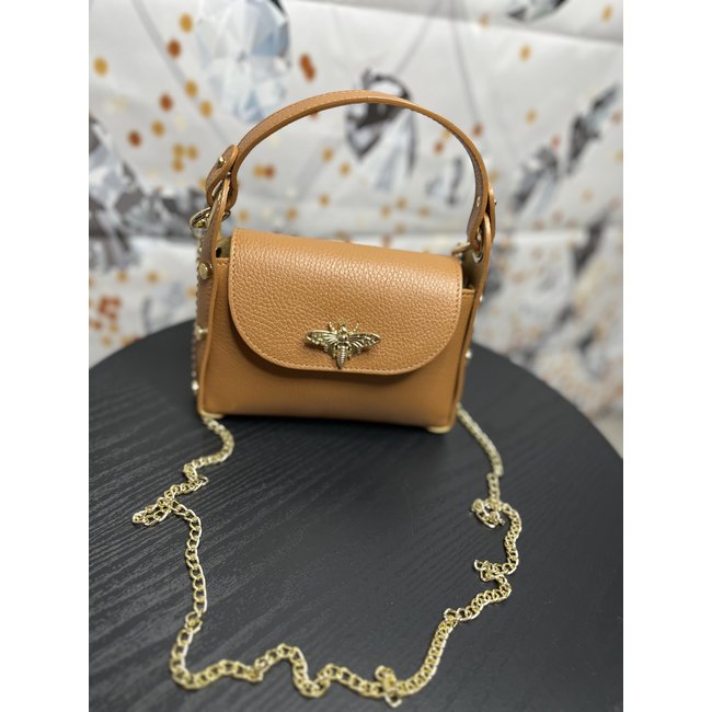 Sac en cuir Lucy Camel