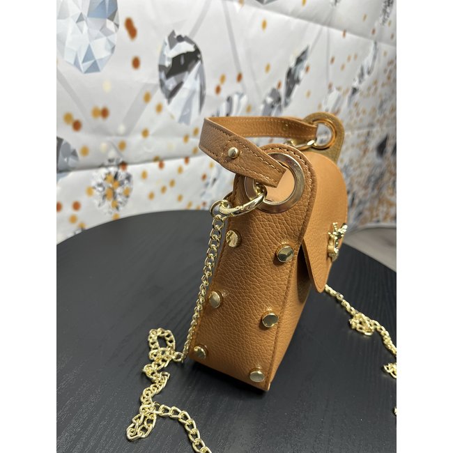 Sac en cuir Lucy Camel